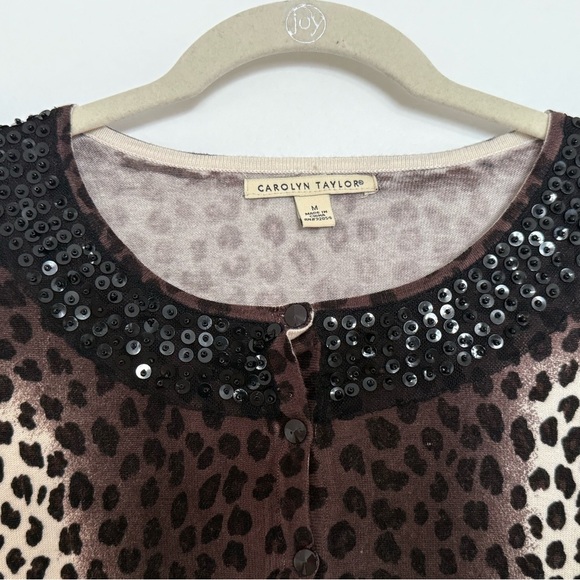 Leopard Print Cardigan - Picture 3 of 3